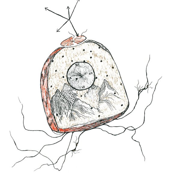 5 x 7 Illustration drawing art print - Picture 2 of 2